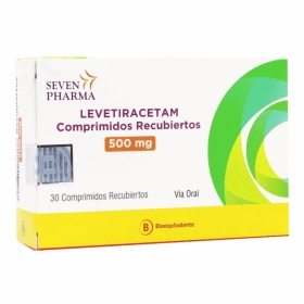 Levetiracetam 500mg X 30 COM