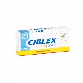 CIBLEX 15mg X 30 COM