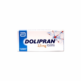 DOLIPRAN 2,5 MG X 6 COM REC