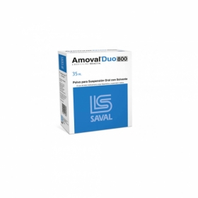 AMOVAL DUO SUS 800 MG/ 35 ML