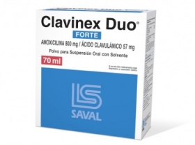CLAVINEX DUO 400/57 X 70 ML
