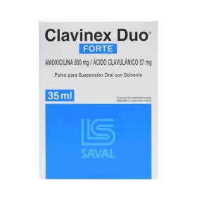 CLAVINEX DUO 400/57 X 35 ML