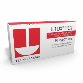 ILTUX HCT COM 40/25MG X 28
