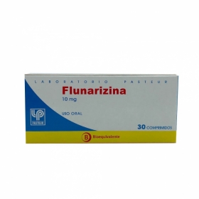 FLUNARIZINA 10mg X 30COM