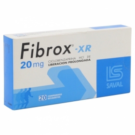 FIBROX - XR 20 MG X 10 COM