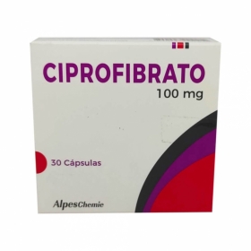 CIPROFIBRATO COM X 100MG