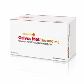 GALVUS 50/1000 MG X 56 COM