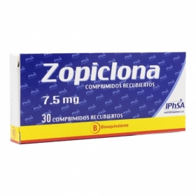 Zoplicona 7.5mg X 30 COM 