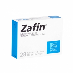 ZAFIN 325/37,5 MG X 28 COM REC