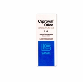CIPROVAL SOL.OTO.0,3% 5ML