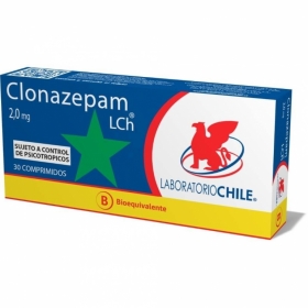 Clonazepam  2mg X30COM