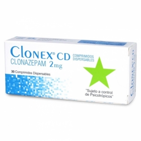 CLONEX CD 2MG X 30 COM