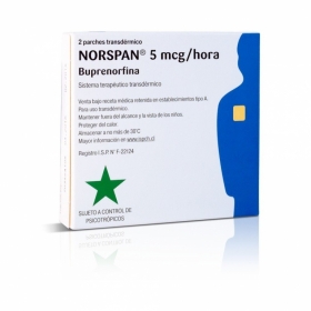 NORSPAN 5 MCG X 2 PARCHES