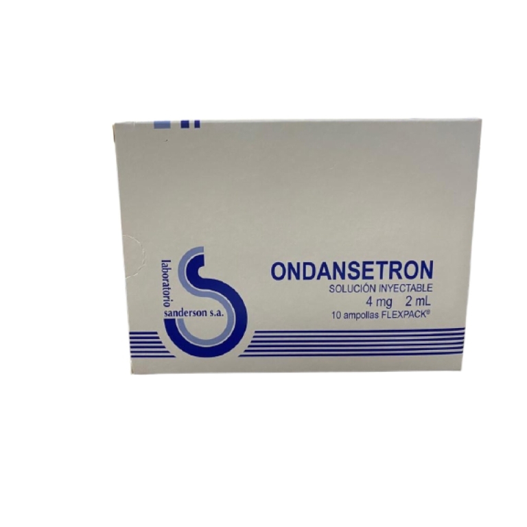 ONDANSETRON 4MG/2ML X 10 AMPOLLAS