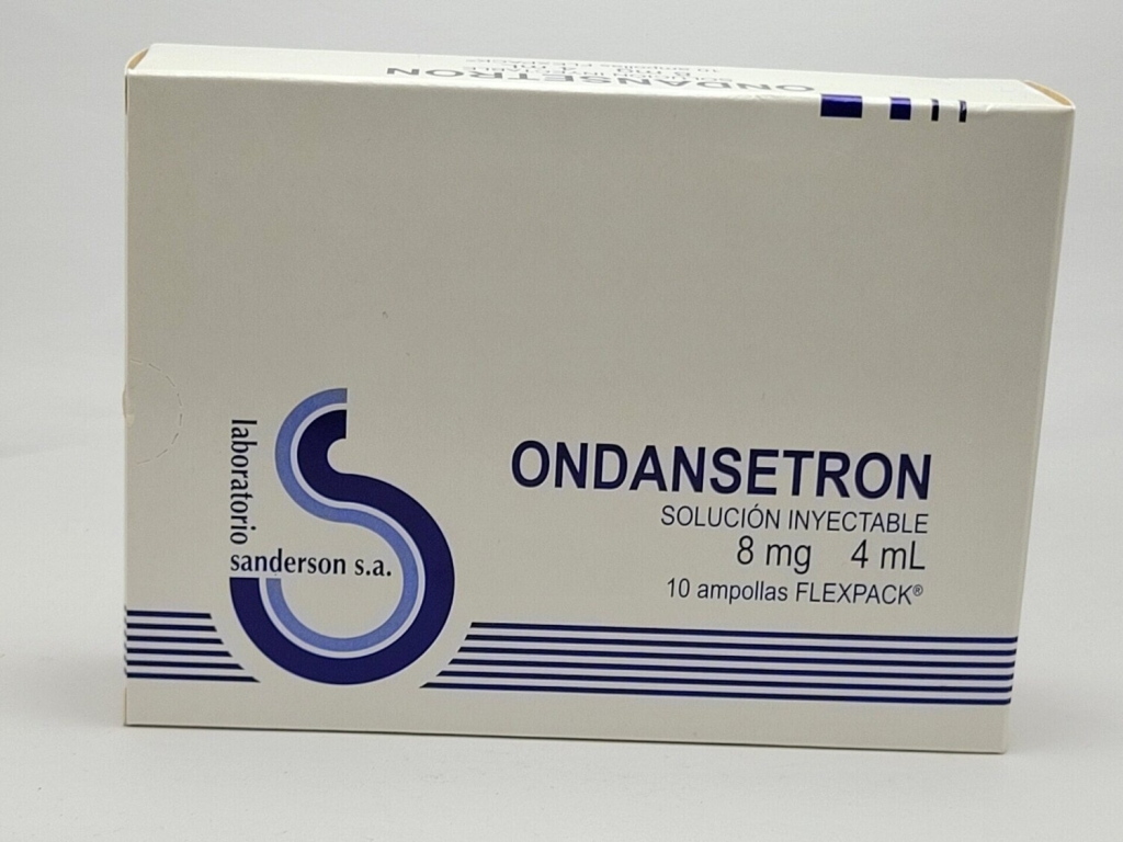 ONDANSETRON 8MG/4ML X 10 AMPOLLAS