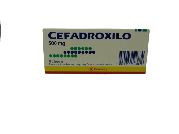 CEFADROXILO 500 MG X 8 CAPSULAS 