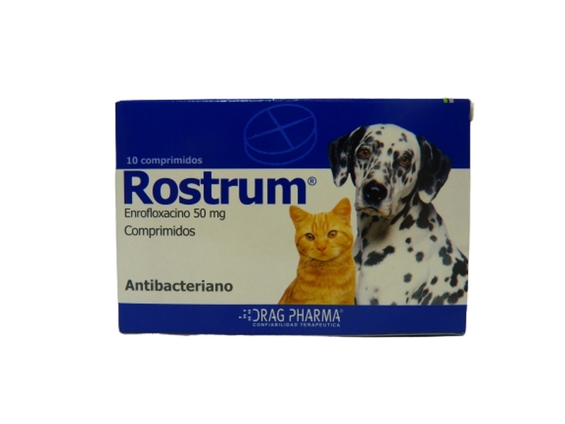 ROSTRUM 50 mg X 10COM