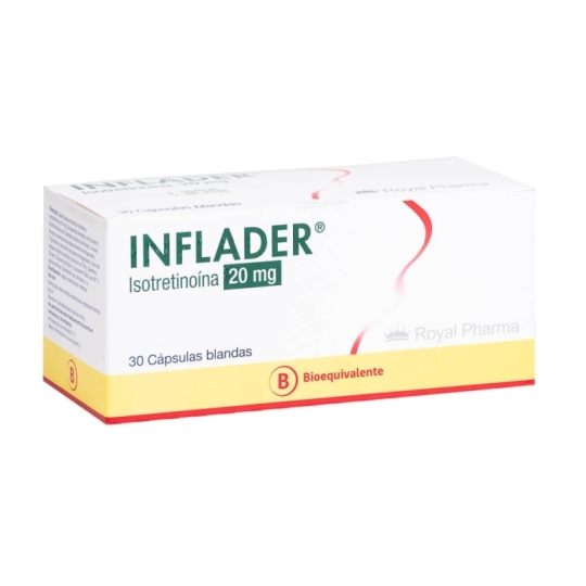 INFLADER 20mg X 30CAP