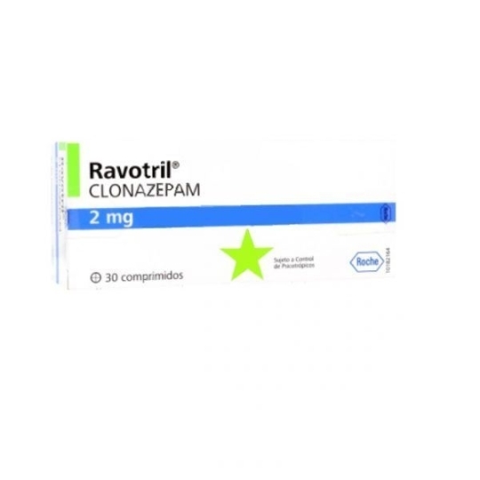 RAVOTRIL  2mg X30COM.