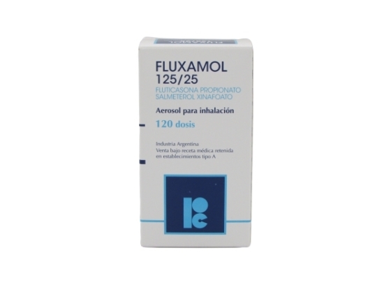 FLUXAMOL 125/25mcg X 120 DS