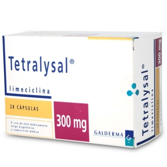 TETRALYSAL 300MG X 28 CAPSULAS