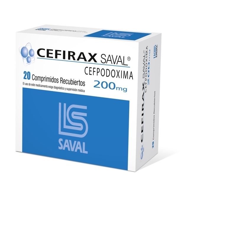 CEFIRAX  200 MG X 20 COMP