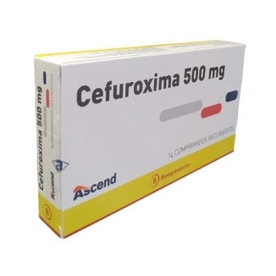 CEFUROXIMA 500 MG X 14 COMP