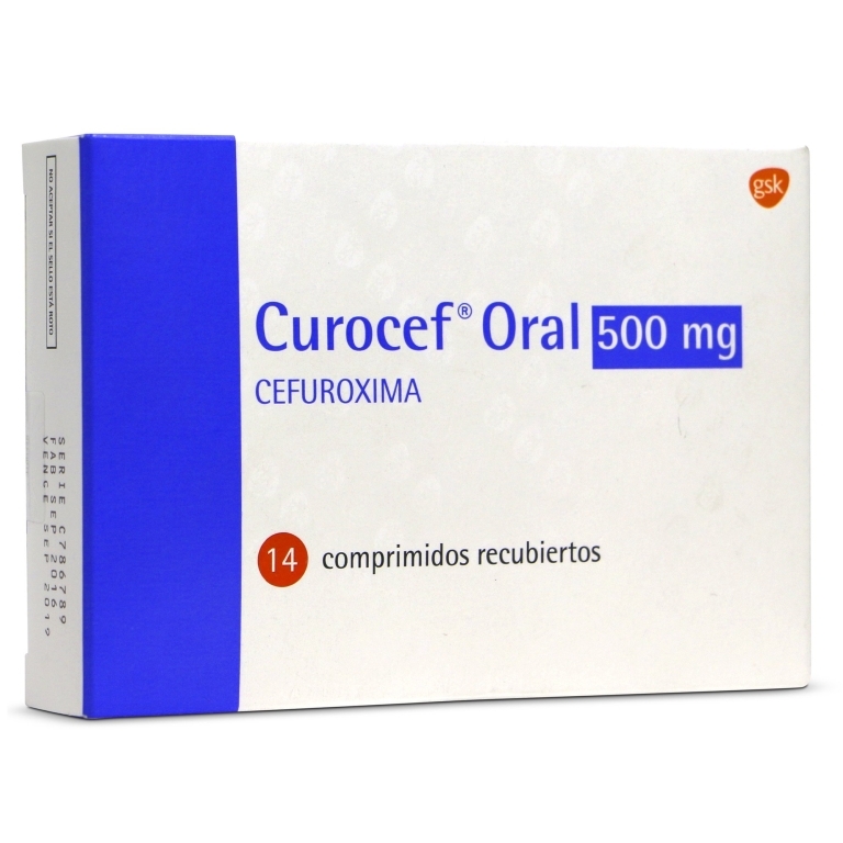 CUROCEF 500 MG X 14 COMP