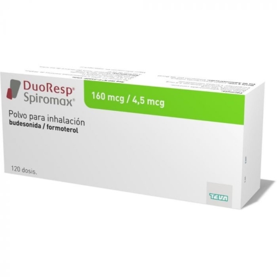 DUORESP SPIROMAX 160MCG/4,5MCG X 120 DOSIS