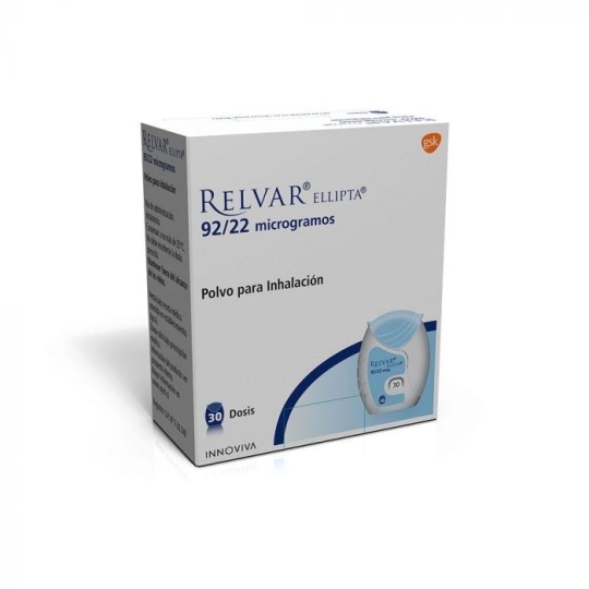 RELVAR ELLIPTA 92/22mcg X 30 DS