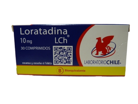 LORATADINA 10mg X30COM.