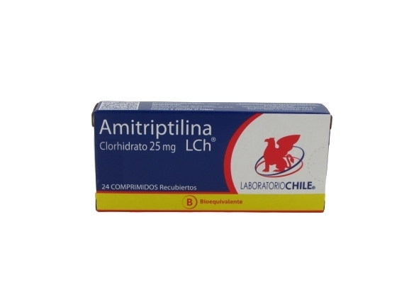 AMITRIPTILINA 25mg X24COM.