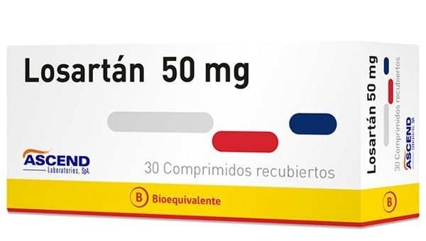 LOSARTAN 50 MG  X 30 COMPRIMIDOS