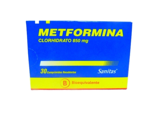 METFORMINA  850mg X30COM.REC.