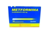 METFORMINA 850 MG  X 30 COMPRIMIDOS RECUBIERTOS