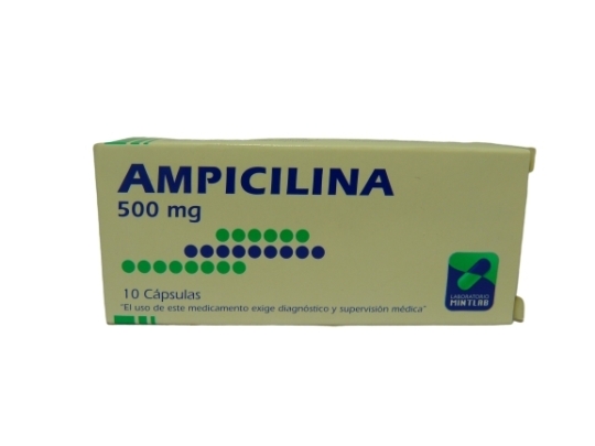 AMPICILINA 500mg X10CAP