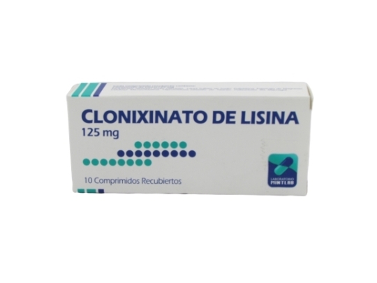 CLONIXINATO LISINA 125mg X10COM.