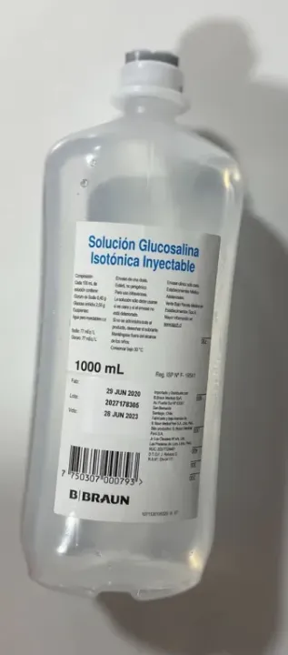 GLUCOSALINO ISOTONICO X1000 ML Braun