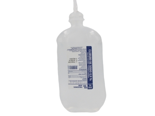 CLORURO DE SODIO 0,9% X 500 ML FRESENIUS