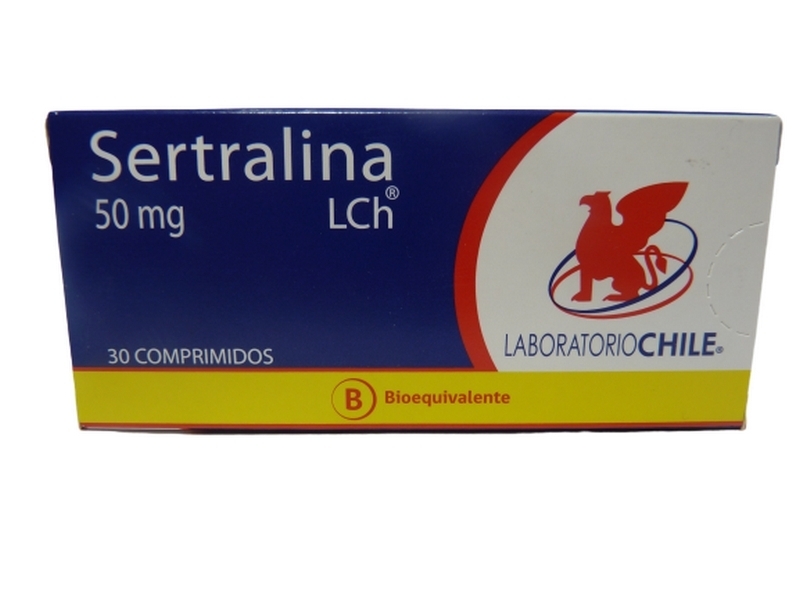 SERTRALINA  50mg X30COM. Chile