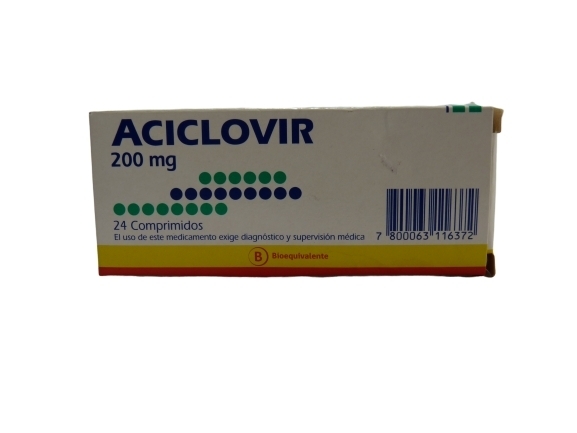 ACICLOVIR 200mg X24COM.