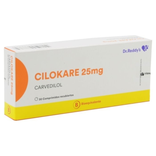 CILOKARE 25 MG / 30 COMP