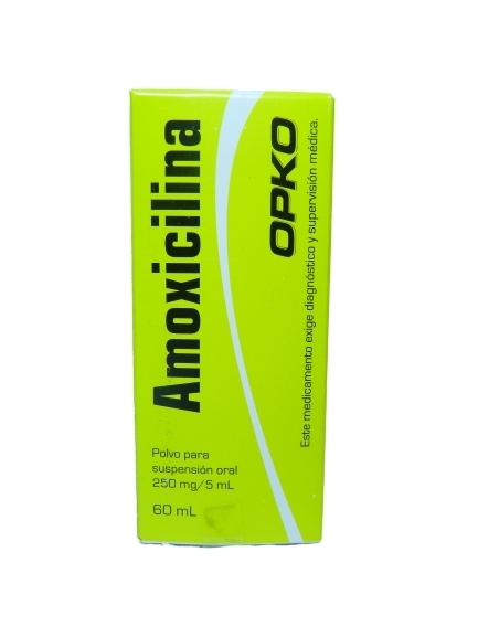 AMOXICILINA 250mg/5ml S.O.X60ML OPKO