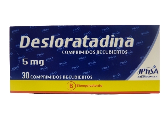 DESLORATADINA  5mg X 30COM