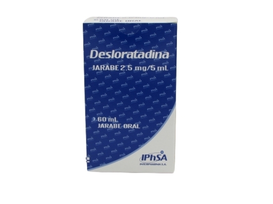 DESLORATADINA 2.5mg/5ml JBE.X60ML