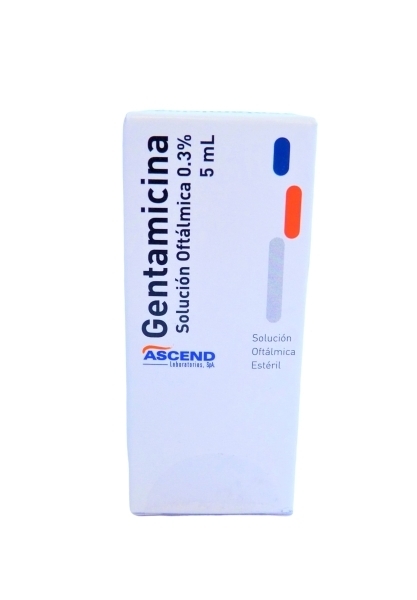 GENTAMICINA 0.3% SOL OFT.X5ML