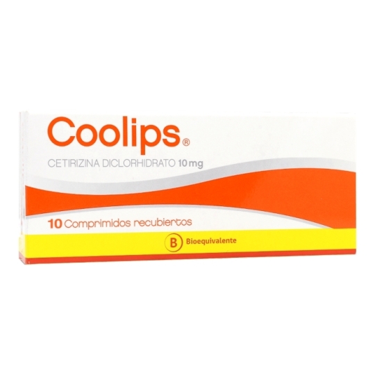 COOLIPS 10MG X 10 COM REC