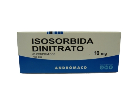 ISOSORBIDE 10mg X60COM. Andromaco