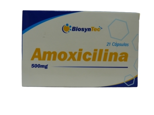 AMOXICILINA 500 mg X 21 CAP BIOSYNTEC