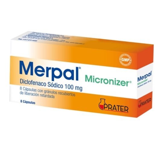 MERPAL 100mg X 8CAP